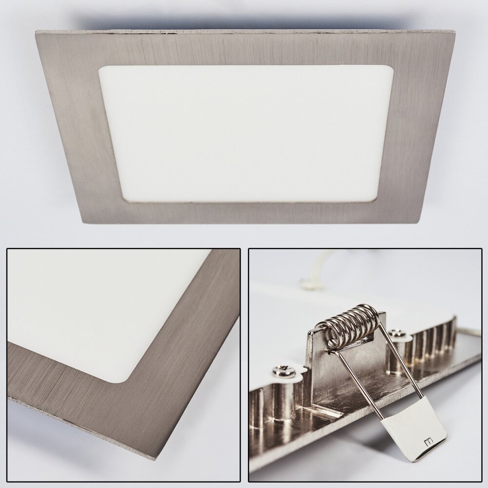 Finsrud Einbauleuchte LED Nickel-Matt, 1-flammig main product photo