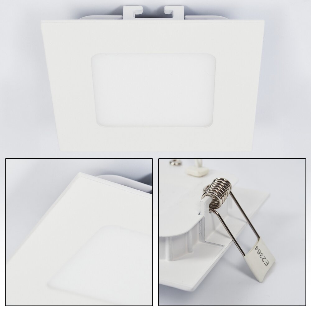 Finsrud Einbauleuchte LED Weiß, 1-flammig main product photo