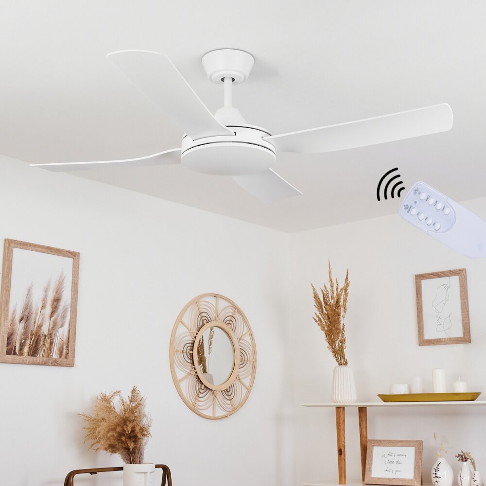 Vasstrand Deckenventilator Weiß, Fernbedienung main product photo