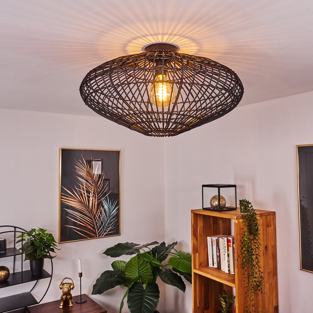Peretola Deckenleuchte Schwarz, 1-flammig main product photo