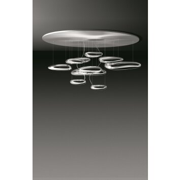 Artemide Mercury Deckenleuchte LED Chrom, 1-flammig