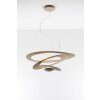 Artemide Pirce Pendelleuchte LED Gold, 1-flammig