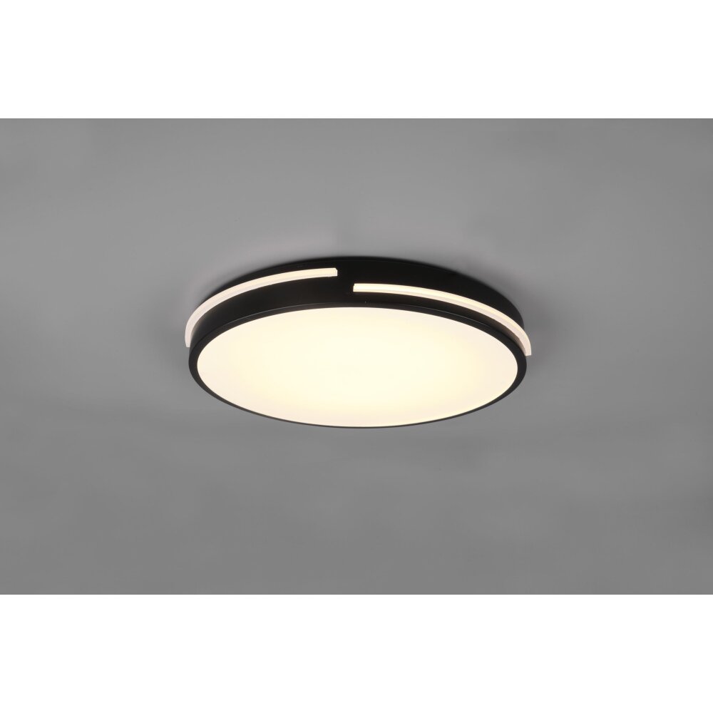 Reality Tacoma Deckenleuchte LED Schwarz, 1-flammig, Fernbedienung main product photo