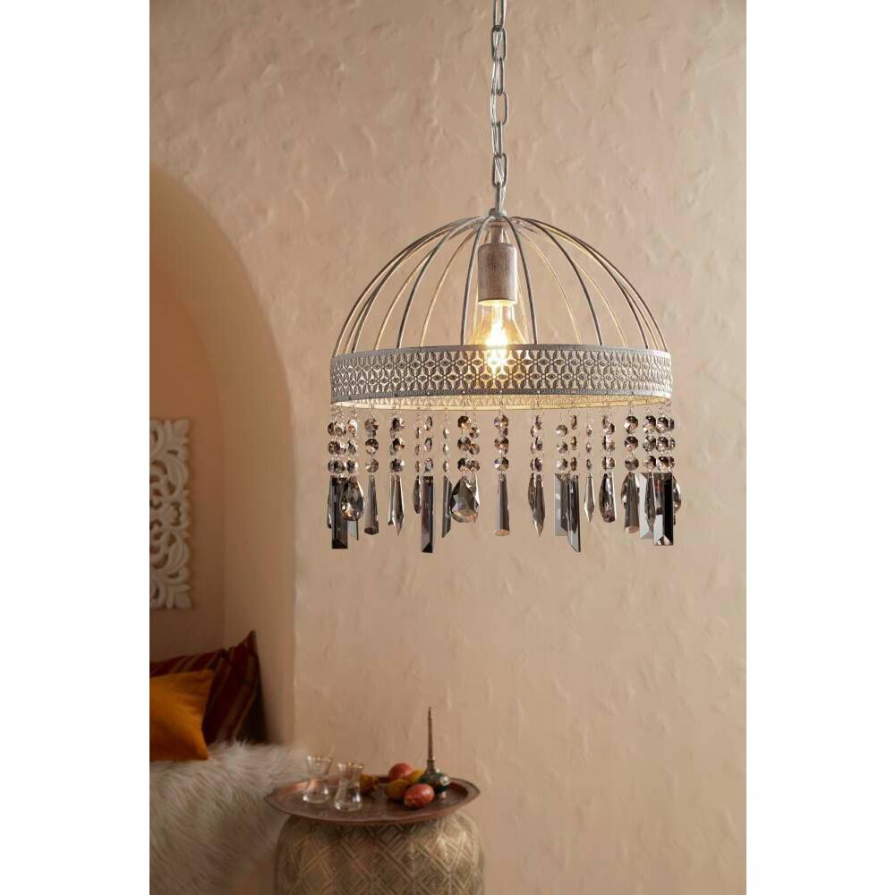 Eglo Leuchten STEELEVILLE Pendelleuchte Schwarz, Transparent, 1-flammig main product photo
