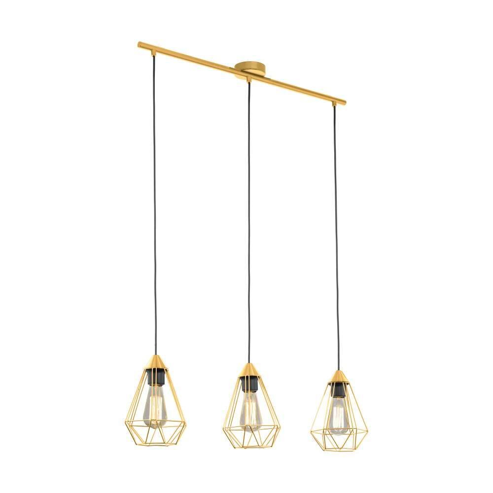Eglo Leuchten TARBES Pendelleuchte Messing, 3-flammig main product photo