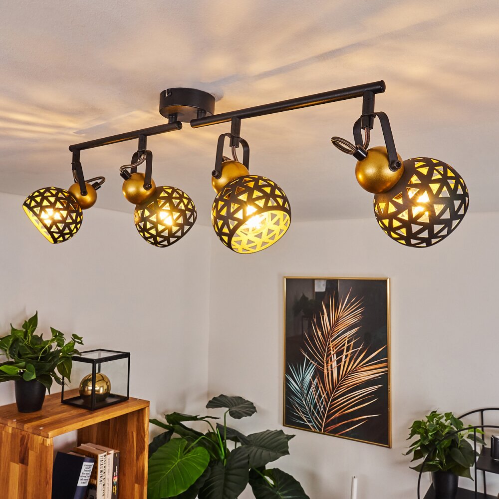 Gomsrud Deckenleuchte Schwarz, 4-flammig main product photo