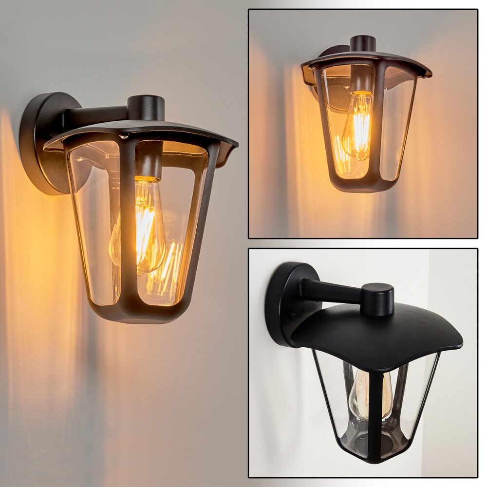Venneshamm Außenwandleuchte Schwarz, 1-flammig main product photo