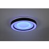 Reality Arco Deckenleuchte LED Schwarz, 1-flammig, Fernbedienung, Farbwechsler