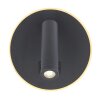 Globo MANY Wandleuchte LED Schwarz, 1-flammig