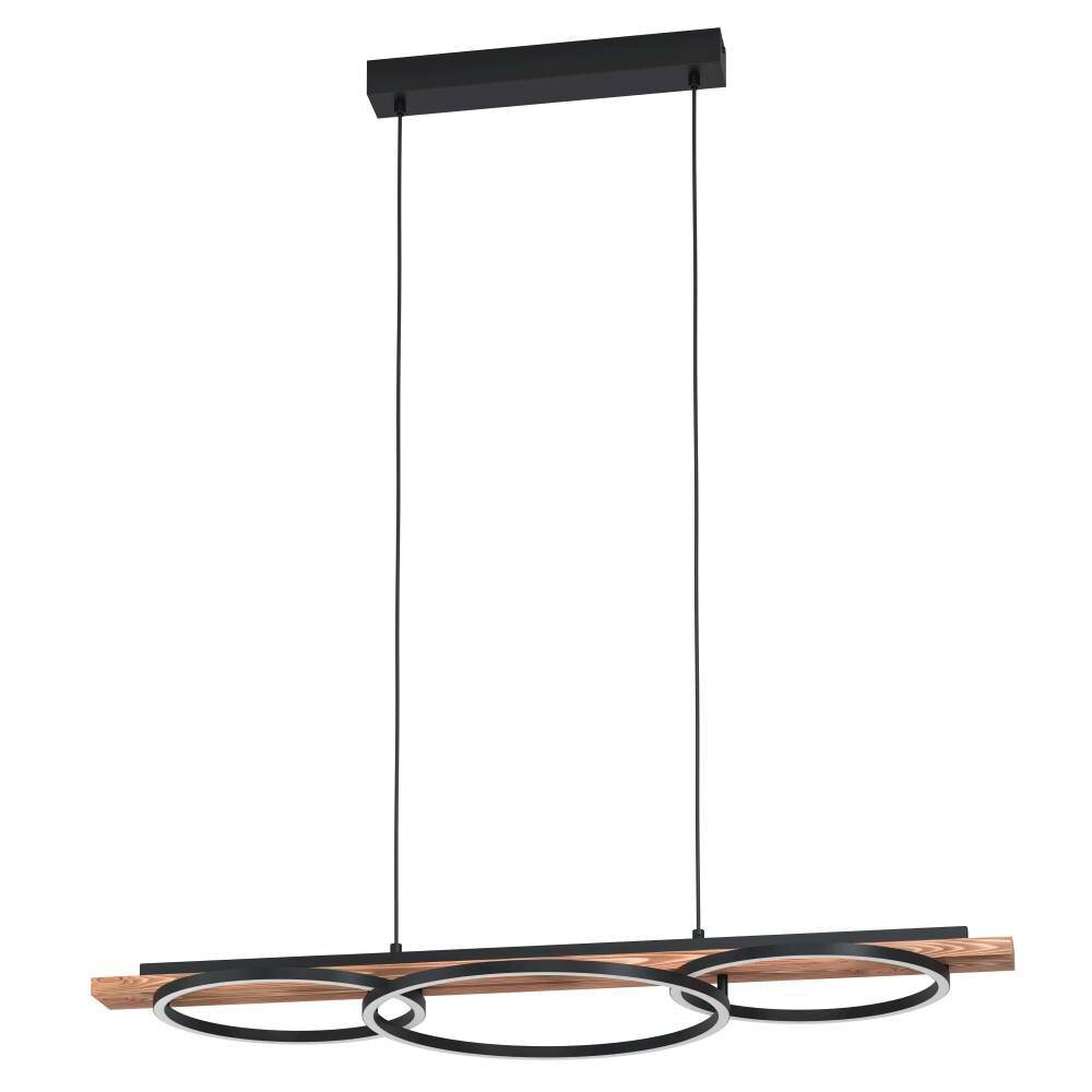 Eglo Leuchten BOYAL Pendelleuchte LED Braun, Schwarz, 3-flammig main product photo