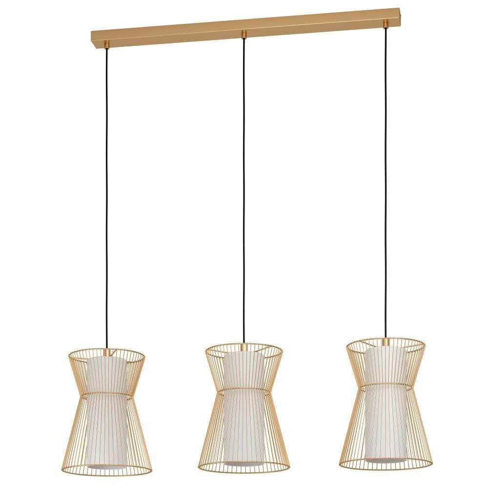 Eglo Leuchten MASETA Pendelleuchte Gold, 3-flammig main product photo