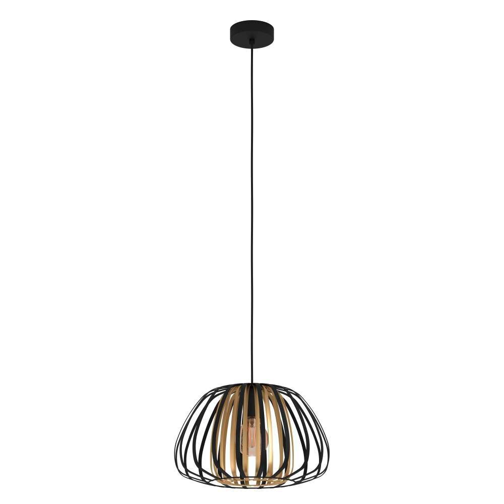 Eglo Leuchten ENCINITOS Pendelleuchte Gold, Schwarz, 1-flammig main product photo