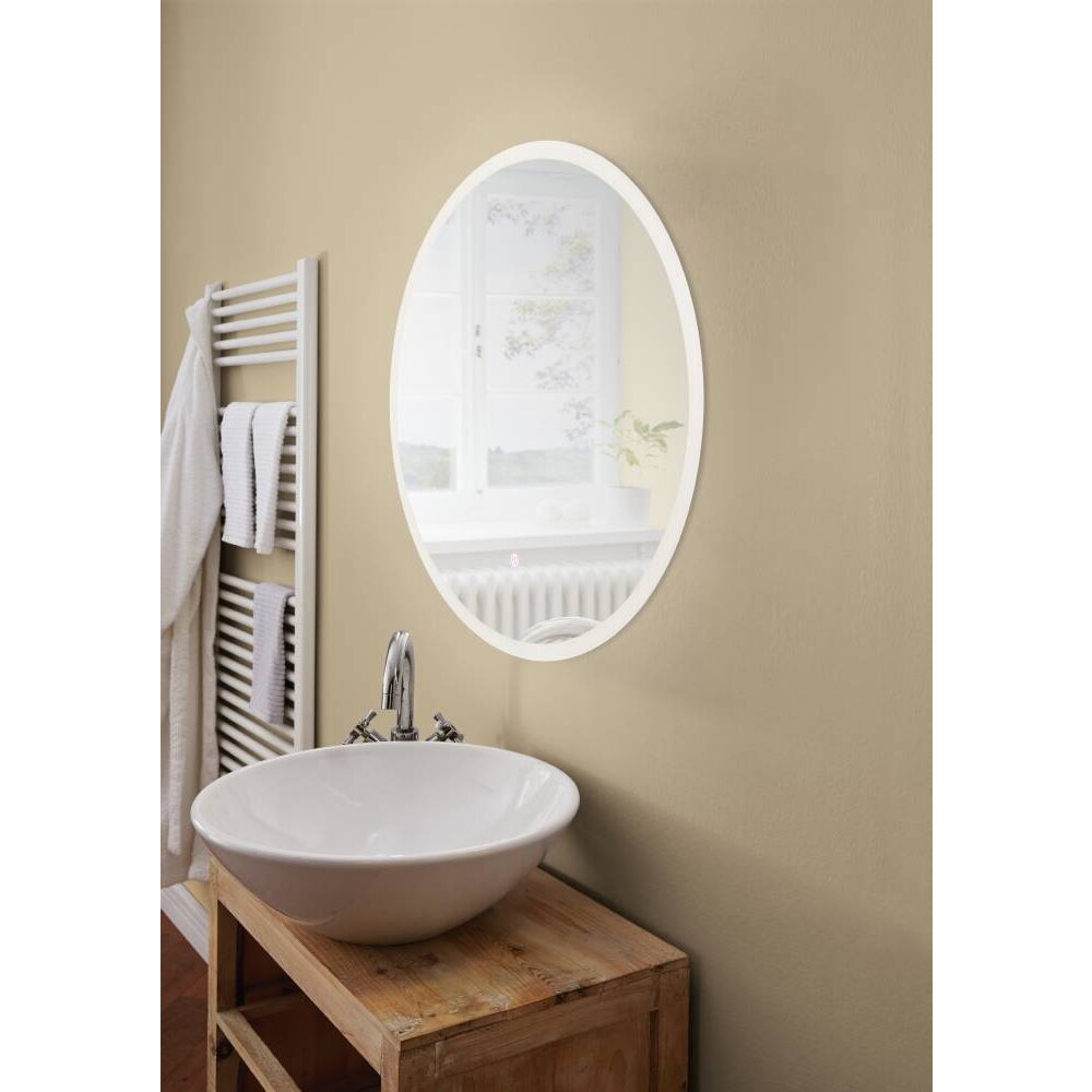 Eglo Leuchten BUENAVISTA Spiegelleuchte LED Silber, 1-flammig main product photo