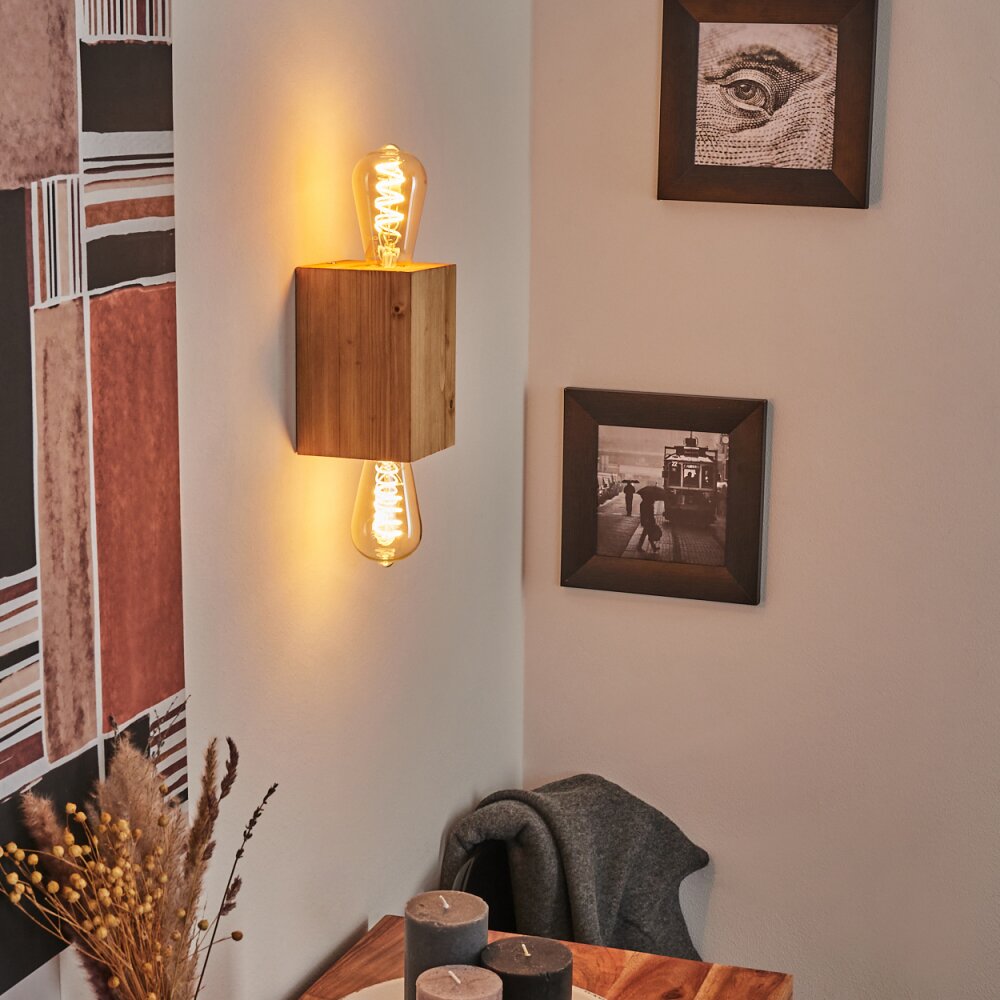 Makadade Wandleuchte Naturfarben, 2-flammig main product photo