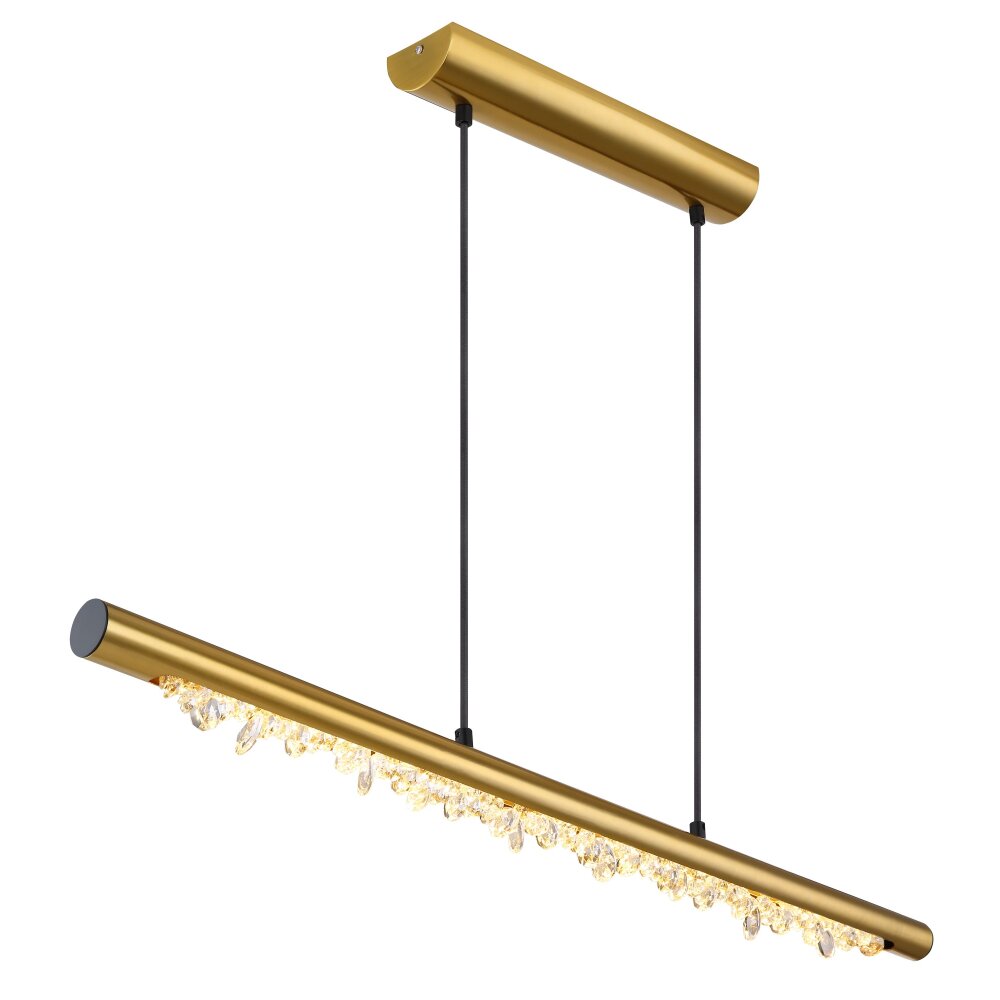 Globo FELICITAS Pendelleuchte LED Messing, 1-flammig main product photo