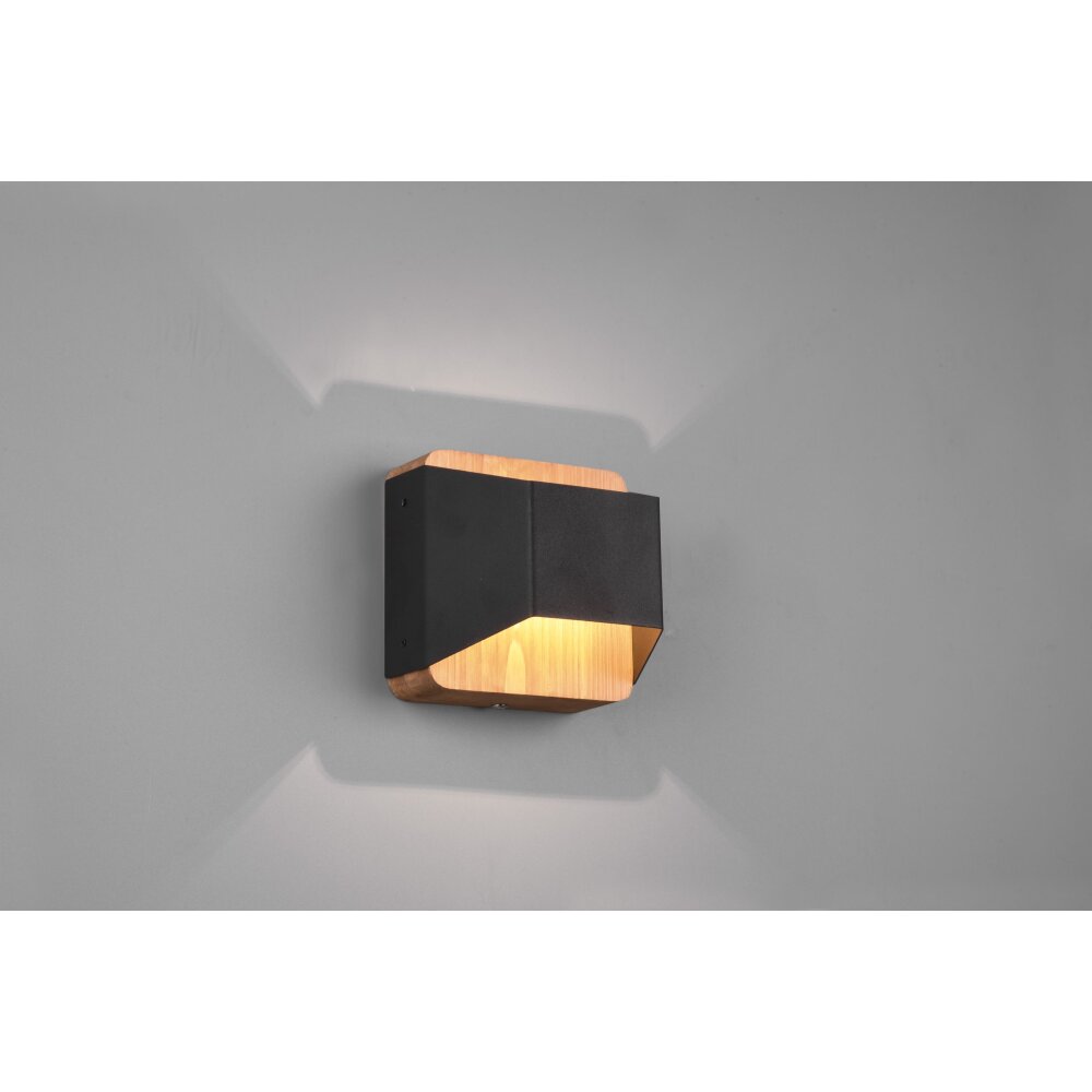 Trio Leuchten Arino Wandleuchte LED Schwarz, 1-flammig main product photo