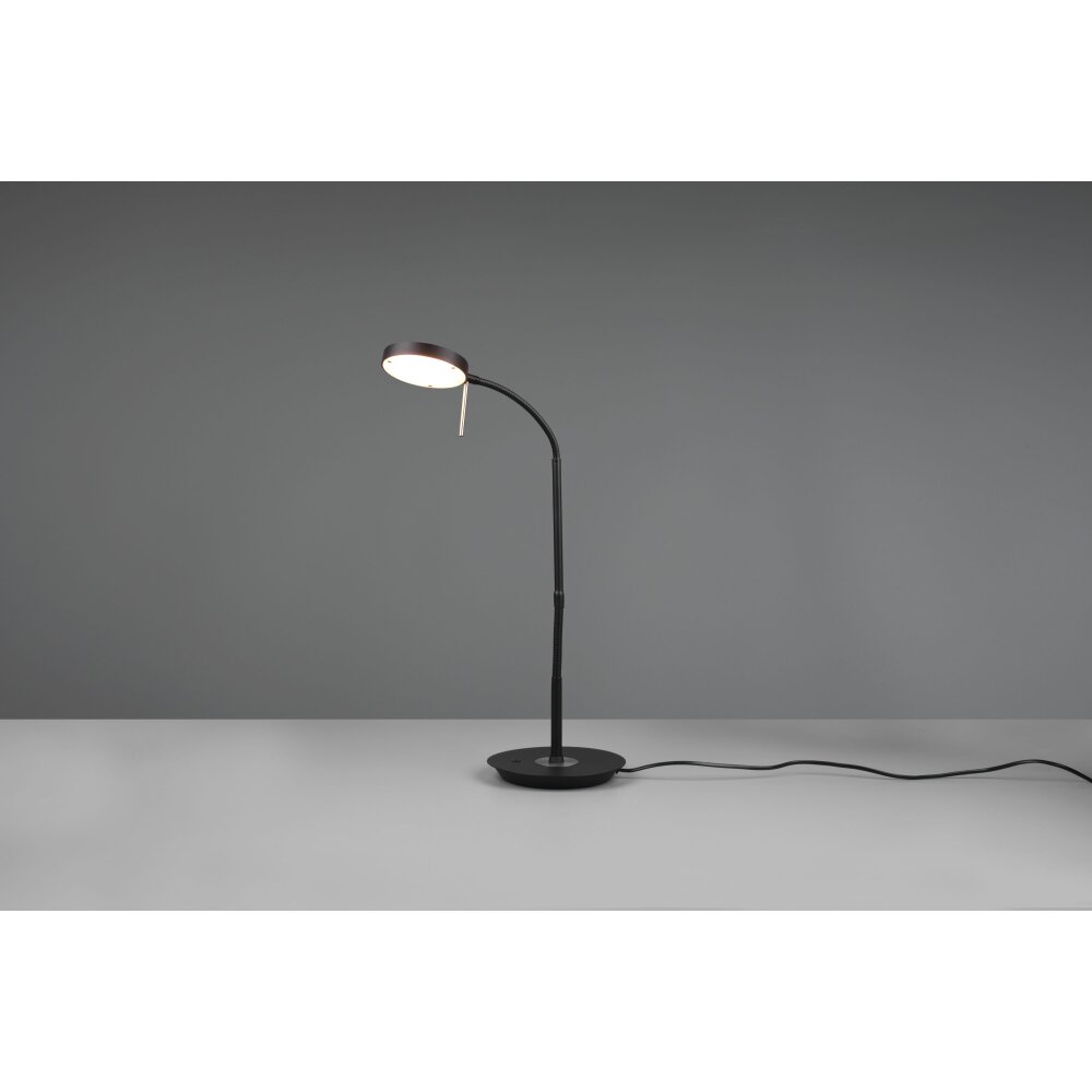 Trio Leuchten Monza Tischleuchte LED Schwarz, 1-flammig main product photo