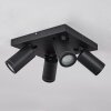 Hakamken Deckenleuchte LED Schwarz, 4-flammig Hakamken Deckenleuchte LED Schwarz, 4-flammig