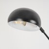 Siamado Bogenlampe Schwarz, 5-flammig