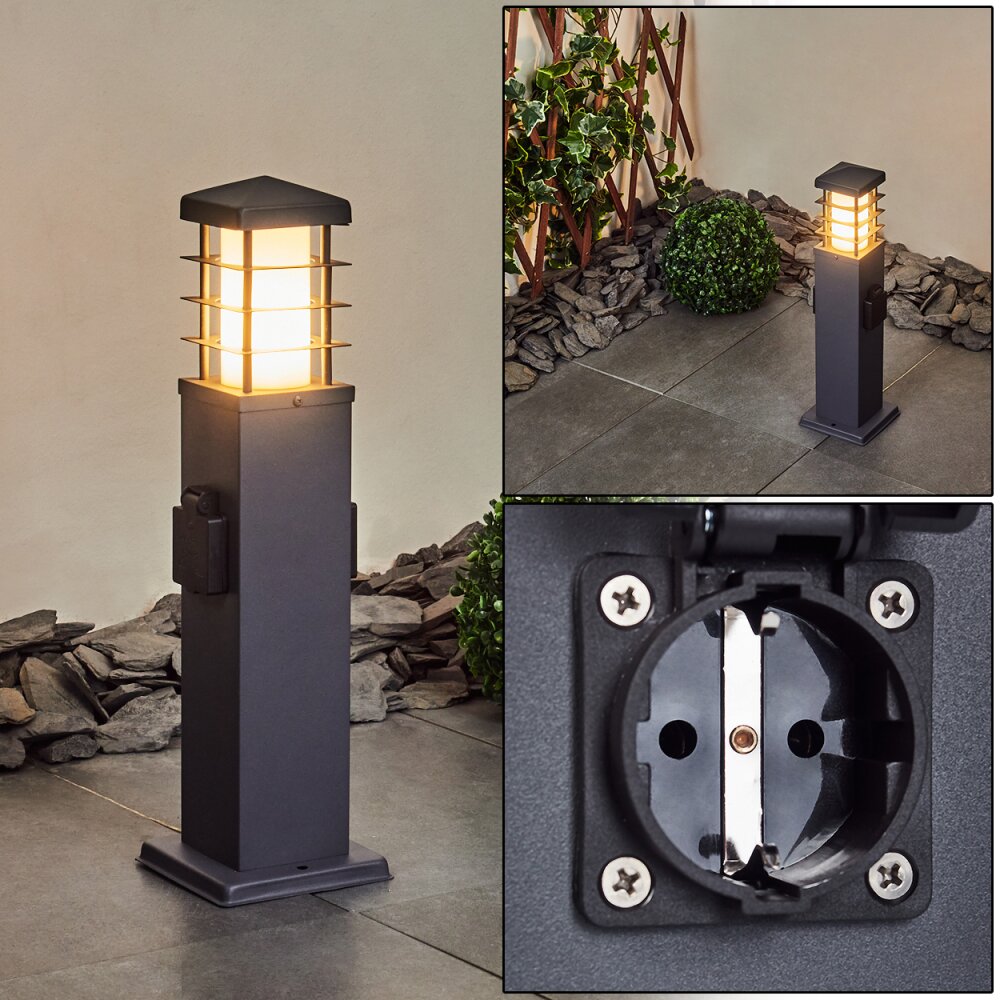 Habolale Wegeleuchte Grau, 1-flammig main product photo