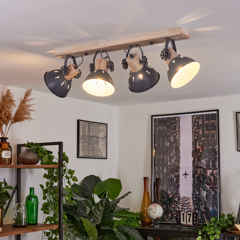 Orny Deckenleuchte Naturfarben, 4-flammig main product photo
