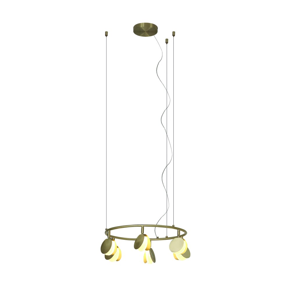 Mantra SHELL Pendelleuchte LED Gold, 1-flammig main product photo