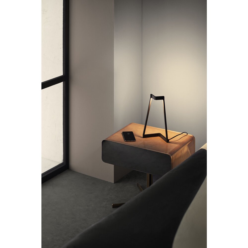 Mantra MINIMAL Tischleuchte LED Schwarz, 1-flammig main product photo