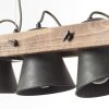 Brilliant Leuchten Decca Pendelleuchte Holz dunkel, Schwarz, 5-flammig Brilliant Leuchten Decca Pendelleuchte Holz dunkel, Schwarz, 5-flammig