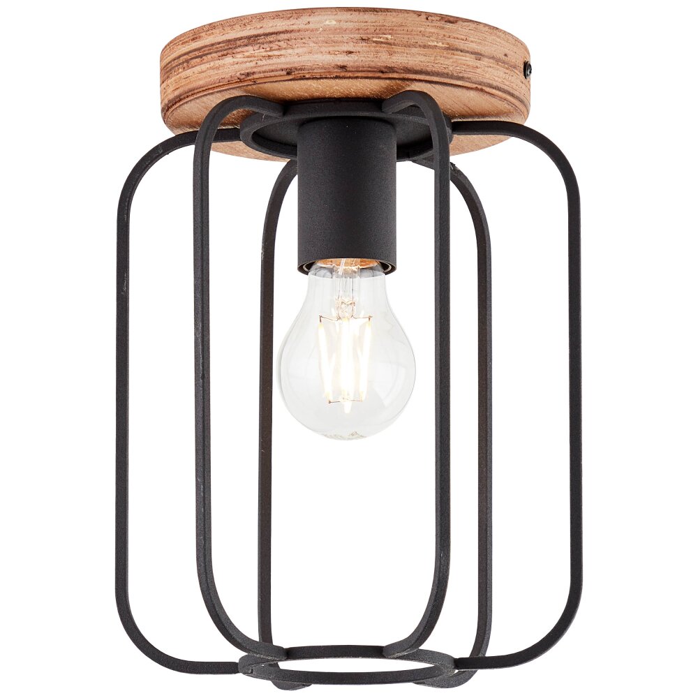 Brilliant Leuchten Tosh Deckenleuchte Holz dunkel, 1-flammig main product photo