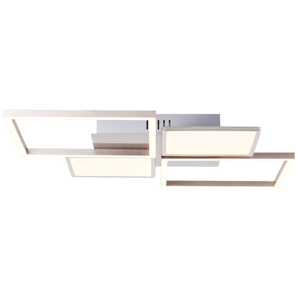 Brilliant Leuchten Zelia Deckenleuchte LED Silber, 1-flammig main product photo