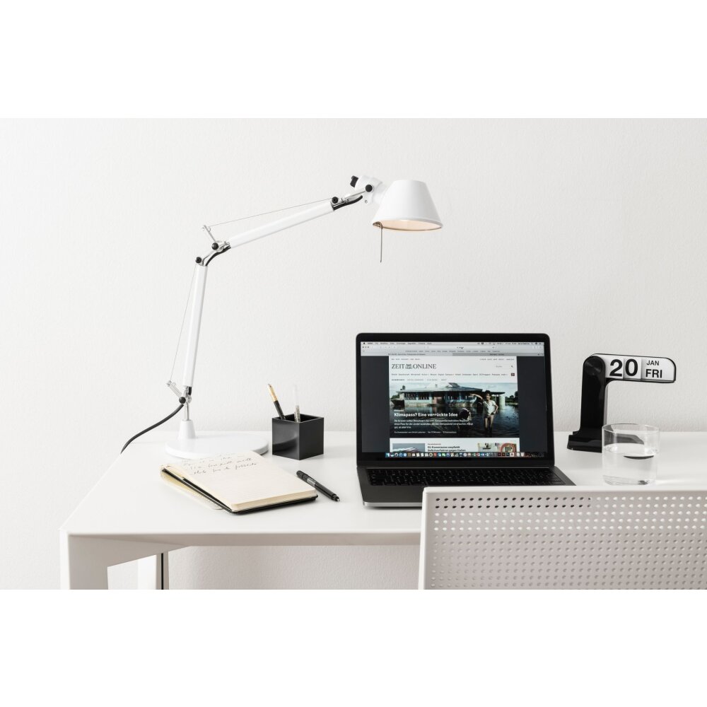 Artemide Tolomeo Micro Tischleuchte Weiß, 1-flammig main product photo