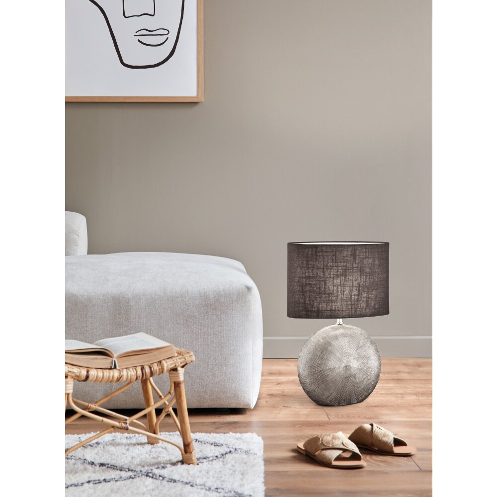 Fischer & Honsel Foro Tischleuchte Silber, 1-flammig main product photo