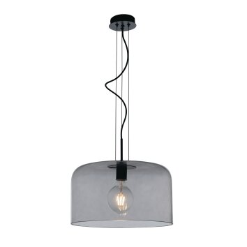 Luce Design Gibus Pendelleuchte Schwarz, 1-flammig