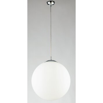 Luce Design City Pendelleuchte Chrom, 1-flammig