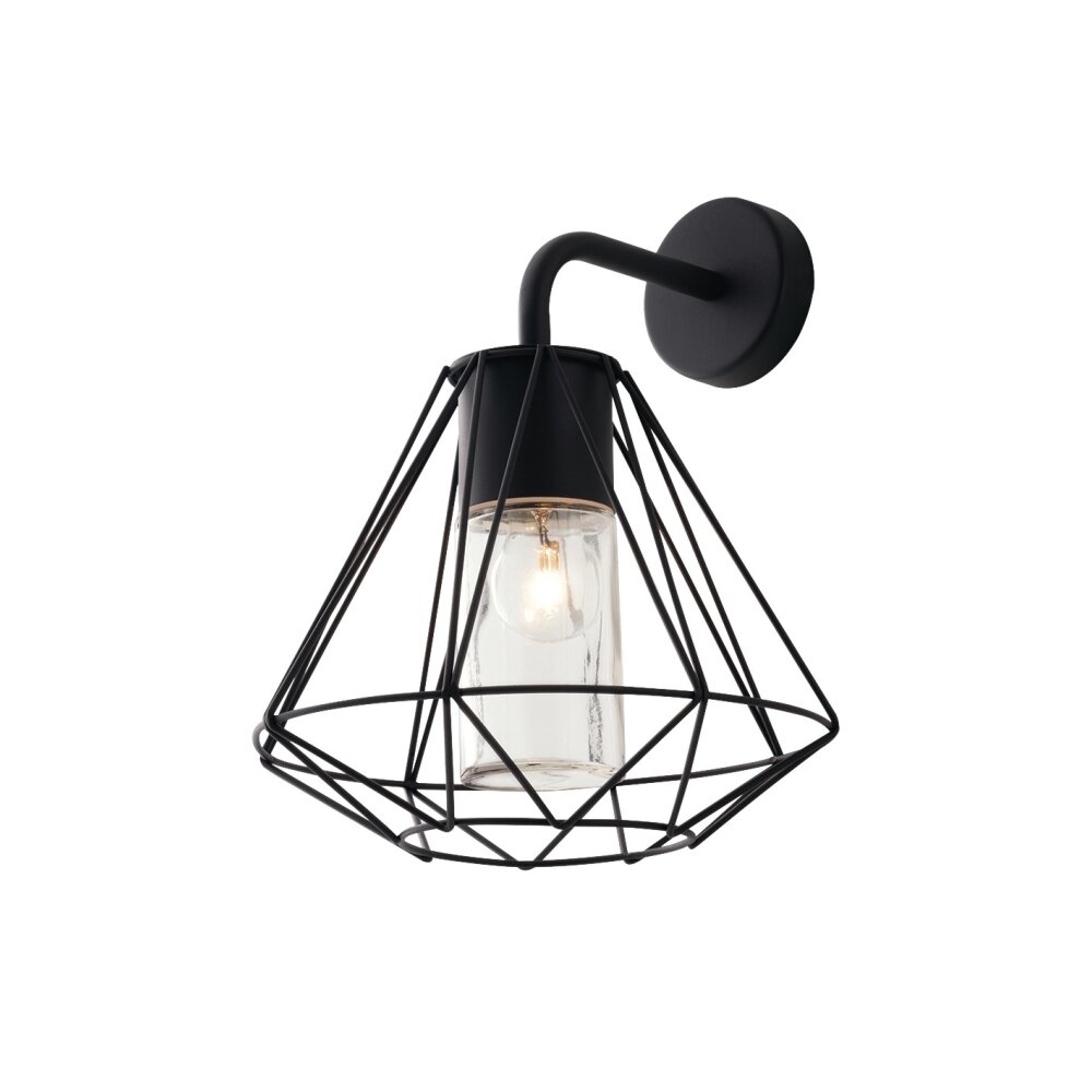 Lutec Mandala Wandleuchte Anthrazit, 1-flammig main product photo