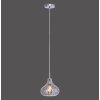 Paul Neuhaus SCARLETT Pendelleuchte Rauchfarben, 1-flammig