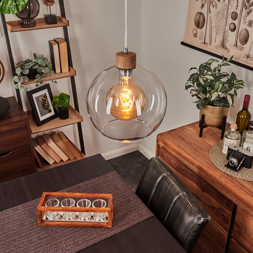 Andeer Hängeleuchte Naturfarben, 1-flammig main product photo