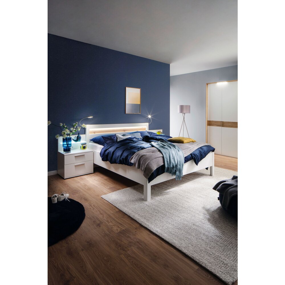 SCHÖNER WOHNEN-Kollektion Pina Stehleuchte Nickel-Matt, 3-flammig main product photo