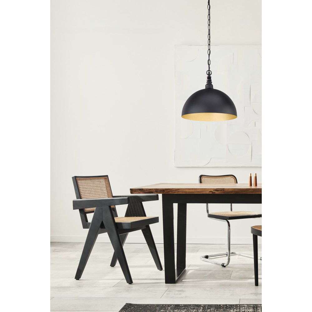 Fischer & Honsel Leitung Pendelleuchte Schwarz, 1-flammig main product photo