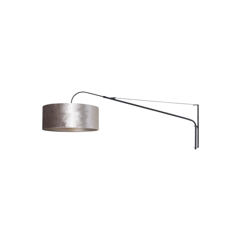 Steinhauer Elegant Classy Wandleuchte Schwarz, 1-flammig main product photo