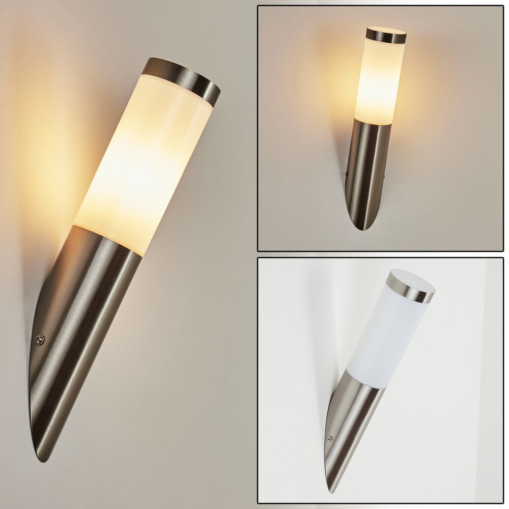 Sessa Außenwandleuchte Nickel-Matt, 1-flammig main product photo