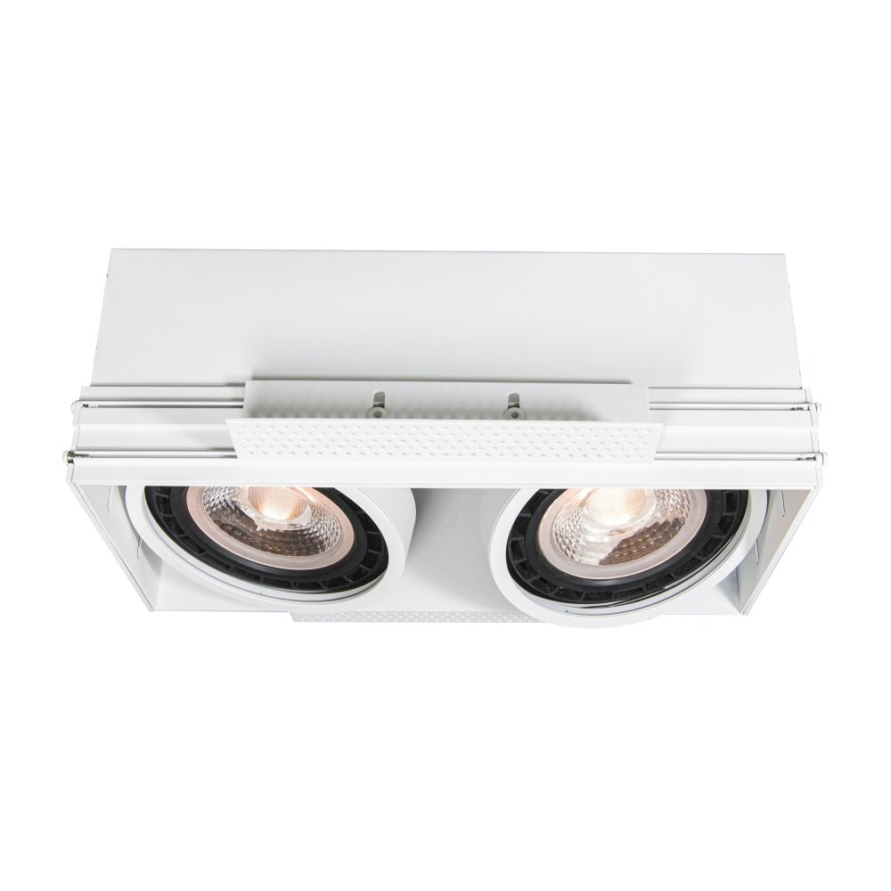 Lucide TRIMLESS Einbauleuchte Weiß, 2-flammig main product photo