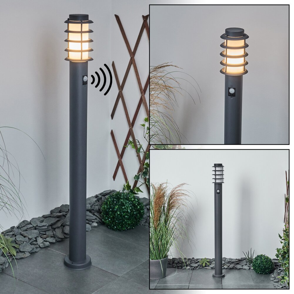 Tunes Wegeleuchte Anthrazit, 1-flammig, Bewegungsmelder main product photo