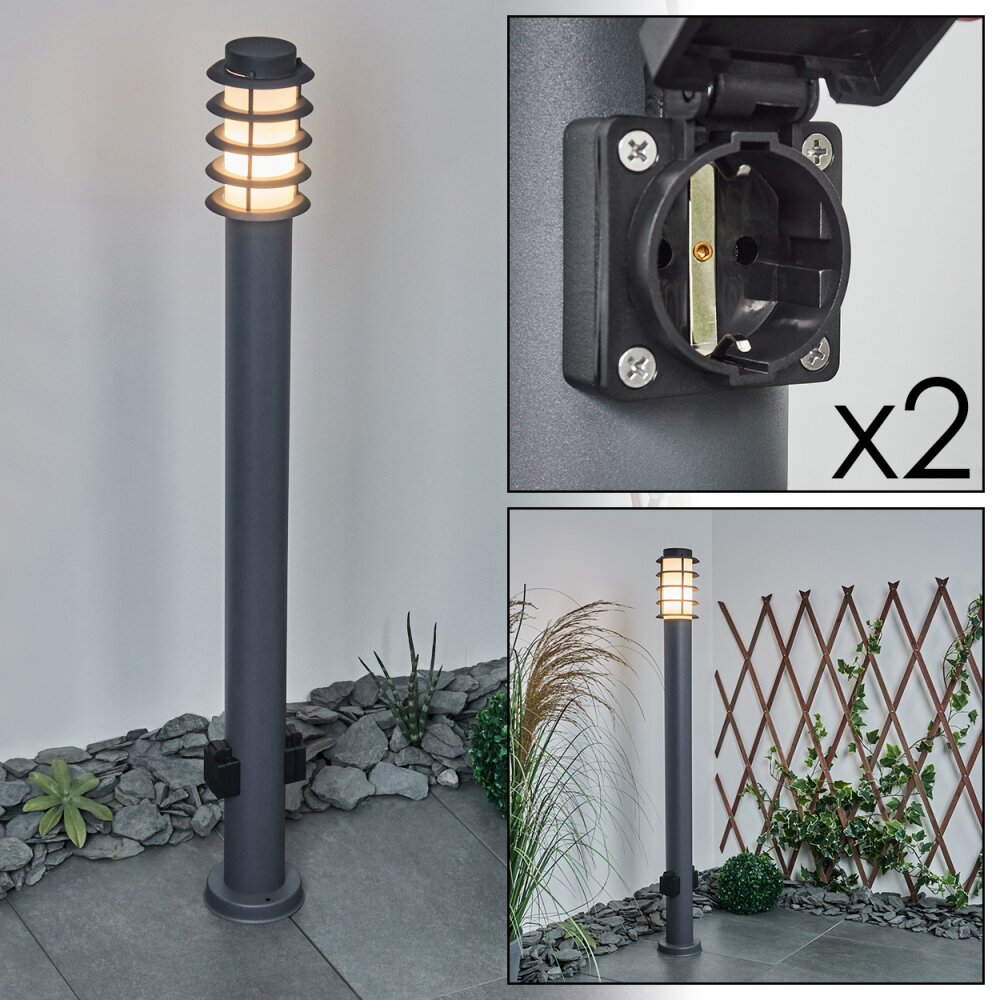 Tunes Wegeleuchte Anthrazit, 1-flammig main product photo