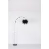 Globo ILGA Bogenstehlampe Schwarz, 1-flammig