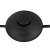 Globo ILGA Bogenstehlampe Schwarz, 1-flammig