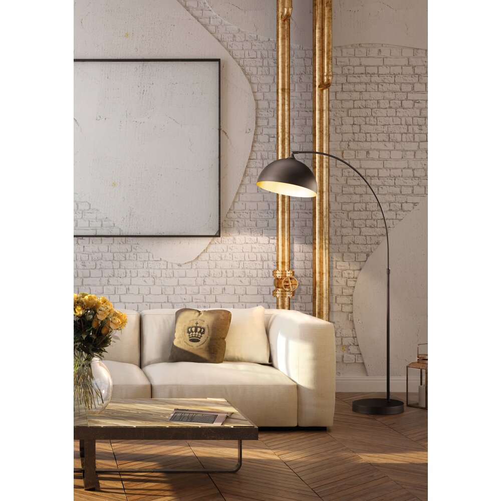 Fischer & Honsel Leitung Stehleuchte Schwarz, 1-flammig main product photo