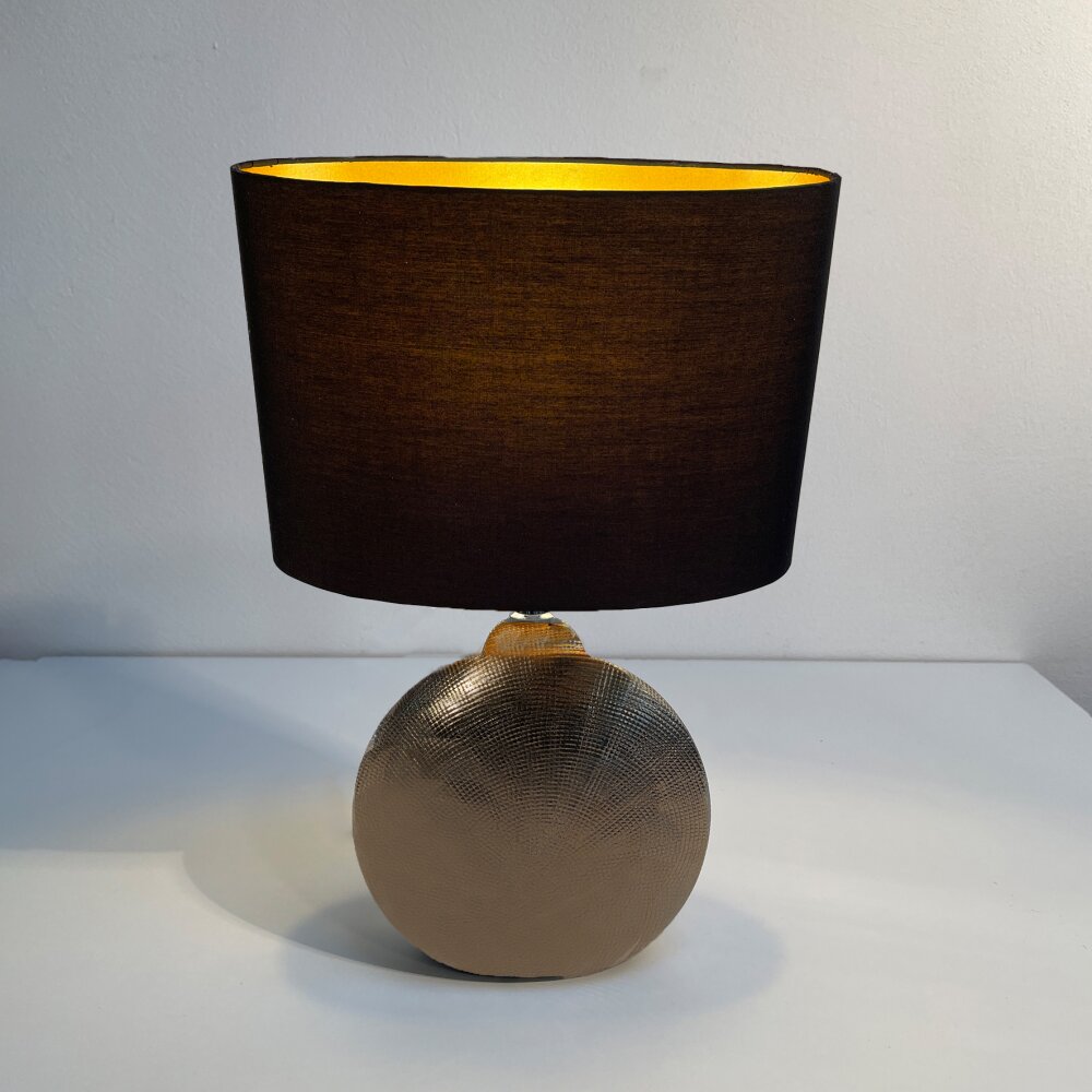 Fischer & Honsel Foro Tischleuchte Bronze, 1-flammig main product photo