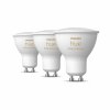 Philips Hue White Ambiance 3er Set LED GU10 5 Watt 2200 - 6500 Kelvin 350 Lumen