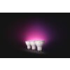 Philips Hue White & Col. Amb. 3er Set LED GU10 5,7 Watt 2000 - 6500 Kelvin 350 Lumen